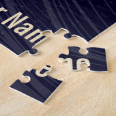 ニュージャージー統一された州レトロマップUSAお土産 ジグソーパズル (側面)