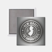 「ニュージャージー鋼」磁石 マグネット (正面/裏面)