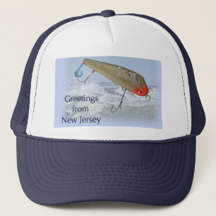 ニュージャージー魚釣りルアーからの挨拶 キャップ