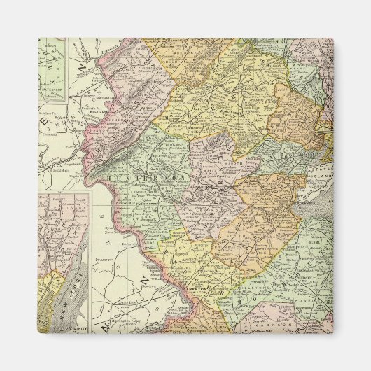 ニュージャージー10 マグネット (正面)