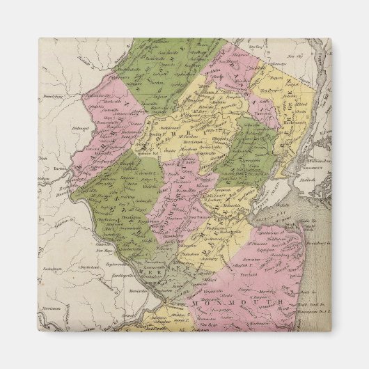 ニュージャージー16 マグネット (正面)