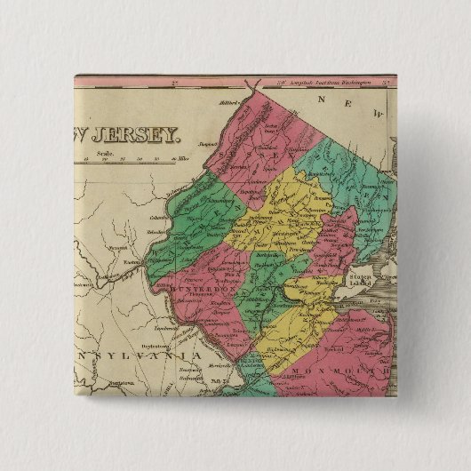 ニュージャージー3 缶バッジ (正面)