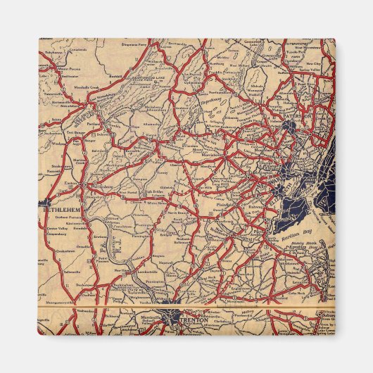 ニュージャージー6 マグネット (正面)