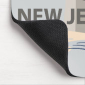 ニュージャージー，アメリカ合衆国 マウスパッド (コーナー)