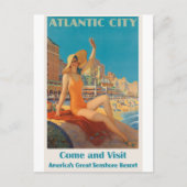 ニュージャージー・アメリカ・ヴィンテージ旅行はがき ポストカード (正面)