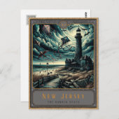 ニュージャージー |ゴシック様式の絵葉書 ポストカード (正面/裏面)