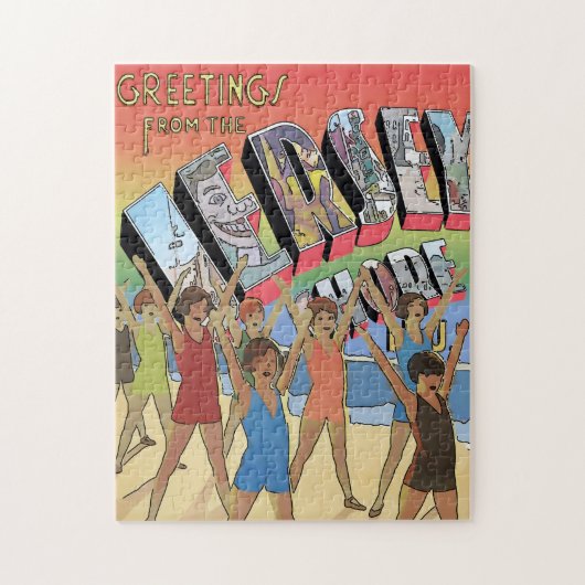 ニュージャージー、ショアヴィンテージ、 ジグソーパズル (縦)