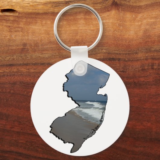 ニュージャージー・ショア州概要 キーホルダー (正面)
