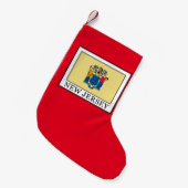 ニュージャージー スモールクリスマスストッキング (正面 (吊り時))