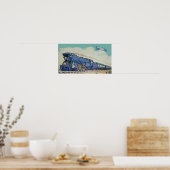 ニュージャージー・セントラル・ブルー彗星トレイン ポスター (キッチン)