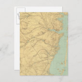 ニュージャージー・バーネガット ポストカード (正面/裏面)