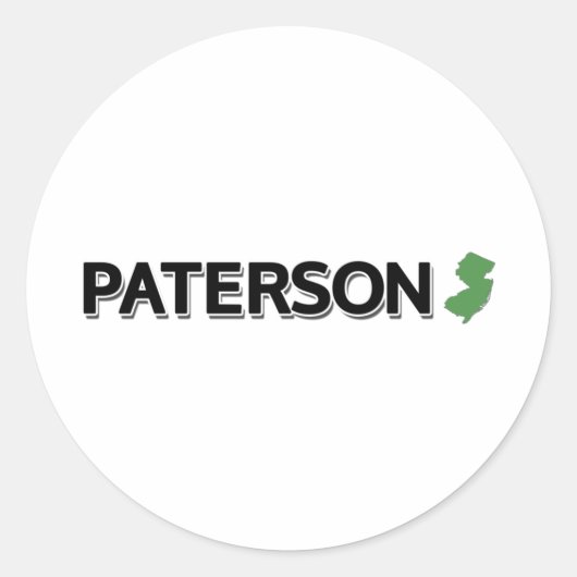 ニュージャージー，パターソン ラウンドシール (正面)