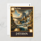 ニュージャージー，パターソン |ヴィンテージ ポストカード (正面/裏面)