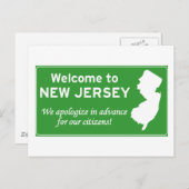 ニュージャージー ポストカード (正面/裏面)