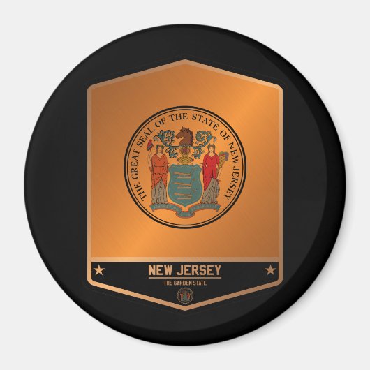 ニュージャージー マグネット (正面)