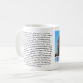 ニュージャージー·マグ·ネーブシンクのツイン·ライト コーヒーマグカップ (正面左)