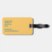 ニュージャージー ラゲッジタグ (裏面横)