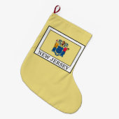 ニュージャージー ラージクリスマスストッキング (正面 (吊り時))