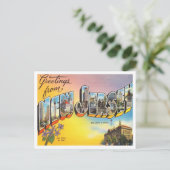 ニュージャージー・ヴィンテージ・トラベルからの挨拶 ポストカード (スタンド正面)