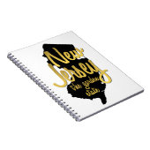 ニュージャージー - 庭園の州 ノートブック (右側)