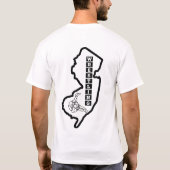 ニュージャージー Tシャツ (裏面)