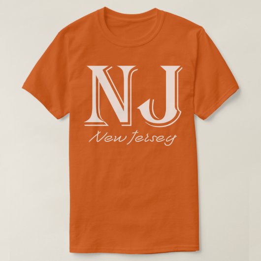 ニュージャージー Tシャツ (デザイン正面)