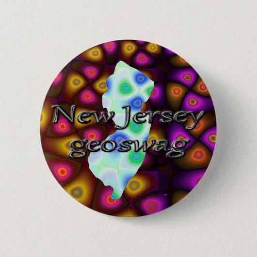 ニュージャージーGeoswagのスワッグのGeocachingのギフトの宝物 缶バッジ (正面)