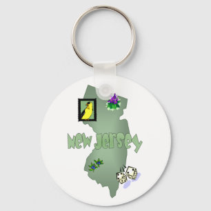ニュージャージーKeychain キーホルダー