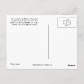 ニュージャージーNJポストカードからの挨拶 ポストカード (裏面)