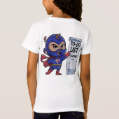 ニュージャージーTシャツ4ガール Tシャツ (裏面)