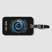 ニュージーラパーソナライズされたンドコルパウアラゲッジタグ ラゲッジタグ (正面横)