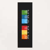 ニュージーランドからのキウイ・グリーティング起亜オラ ヨガマット (正面)