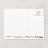 ニュージーランドからのポストカード ポストカード (裏面)