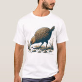 ニュージーランドのウェカTシャツ Tシャツ (正面)