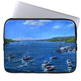 ニュージーランドのオリジナルアートでコンピューターを楽しめる ラップトップスリーブ