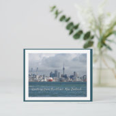 ニュージーランドのオークランド市郵便はがき ポストカード (スタンド正面)