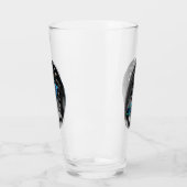 ニュージーランドのキウイの地図ポーア タンブラーグラス (左)