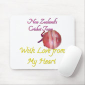 ニュージーランドのクリケット選手のおもしろい マウスパッド (マウス)