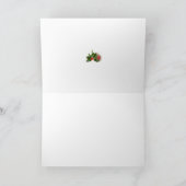 ニュージーランドのクリスマスツリーカード シーズンカード (内部)