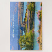 ニュージーランドのグッド・シェパード教会、テカポ湖。 ジグソーパズル (縦)