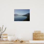 ニュージーランドのグレンオルチー近郊のワカチプ湖 ポスター (キッチン)