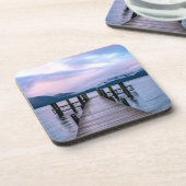 ニュージーランドのコースターセット6、テアナウ湖 コースター (左側)