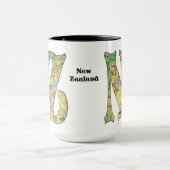ニュージーランドのコーヒー・マグ マグカップ (中央)