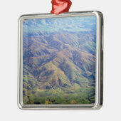 ニュージーランドのサウスランドの地域のローリング・ヒルズ メタルオーナメント (左)