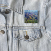 ニュージーランドのサウスランドの地域のローリング・ヒルズ 缶バッジ (インサイチュ)