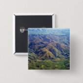 ニュージーランドのサウスランドの地域のローリング・ヒルズ 缶バッジ (正面&裏面)