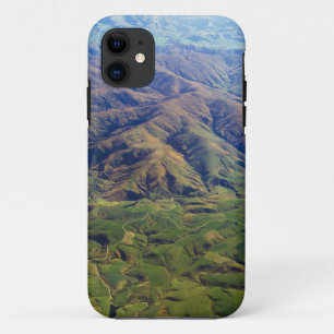 ニュージーランドのサウスランドの地域のローリング・ヒルズ iPhone 11 ケース