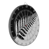 ニュージーランドのシルバーシダ ダーツボード (正面左)