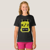 ニュージーランドのハイキング – ウォーリングNZ - Trail Walks NZ Tシャツ (正面フル)