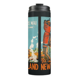 ニュージーランドのビンテージトラベルタンブラー タンブラー